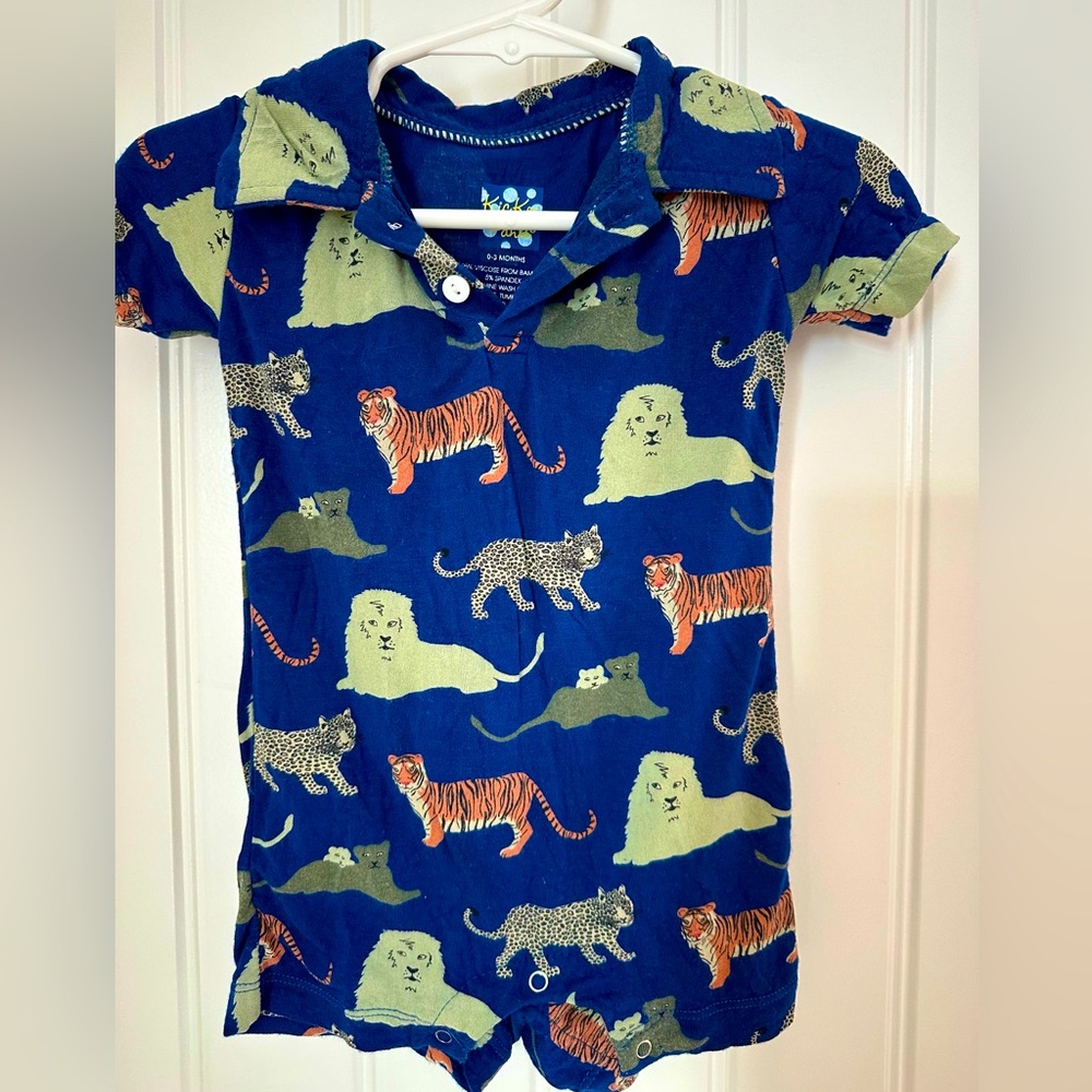 KicKee Polo Romper